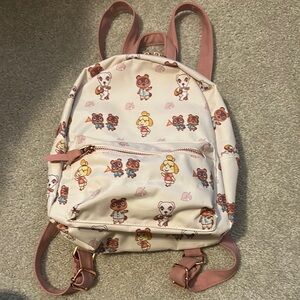 Animal Crossing Character Print Backpack
